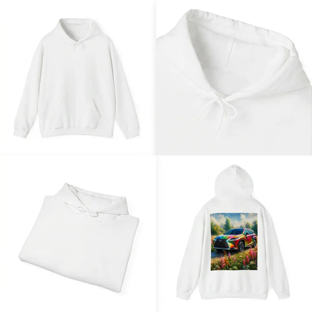Lexus RX Colorful Art Floral Meadow – Hoodies