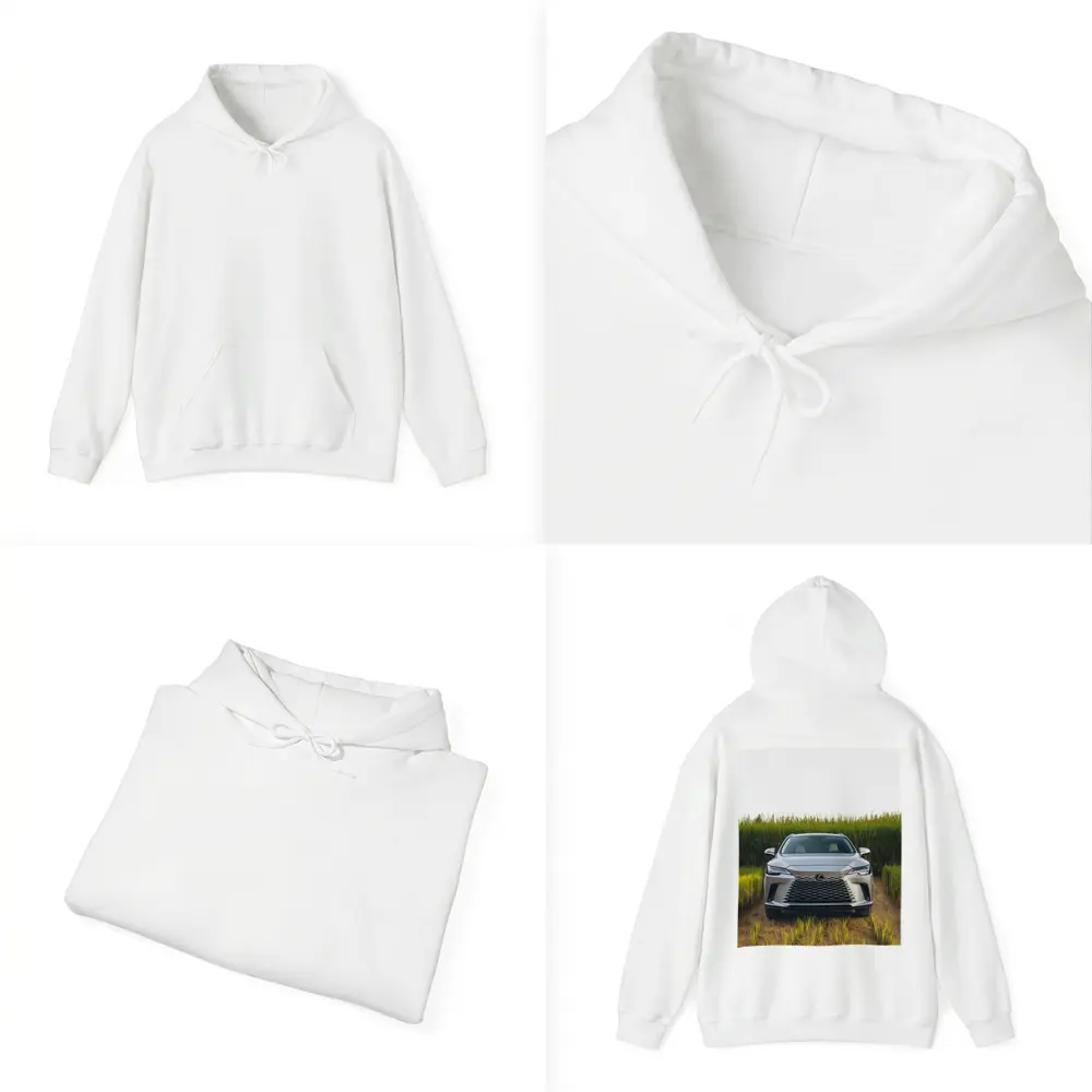 Lexus RX Silver SUV Green Field – Hoodies