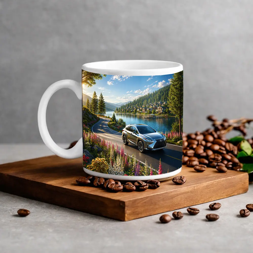 Lexus RX Lakeside Road Sunny Mountain Drive – Mugs