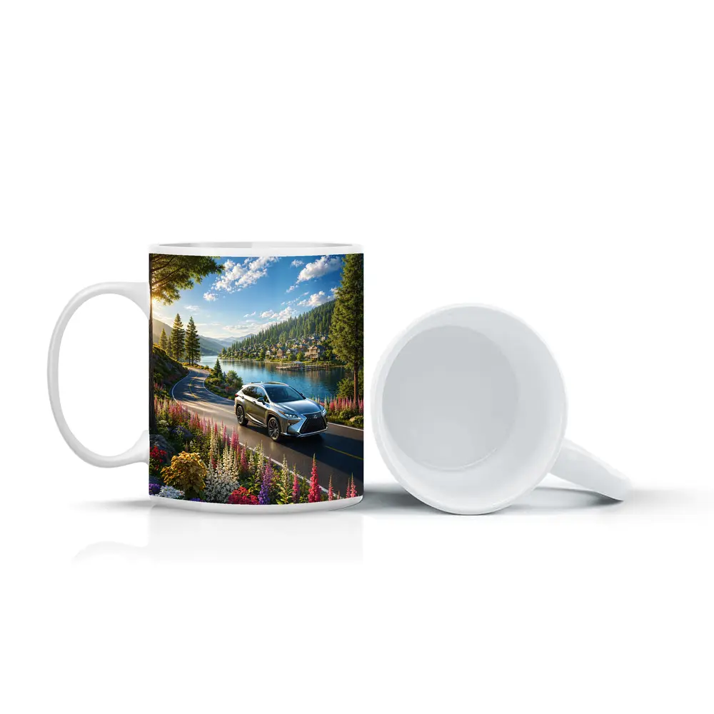 Lexus RX Lakeside Road Sunny Mountain Drive – Mugs