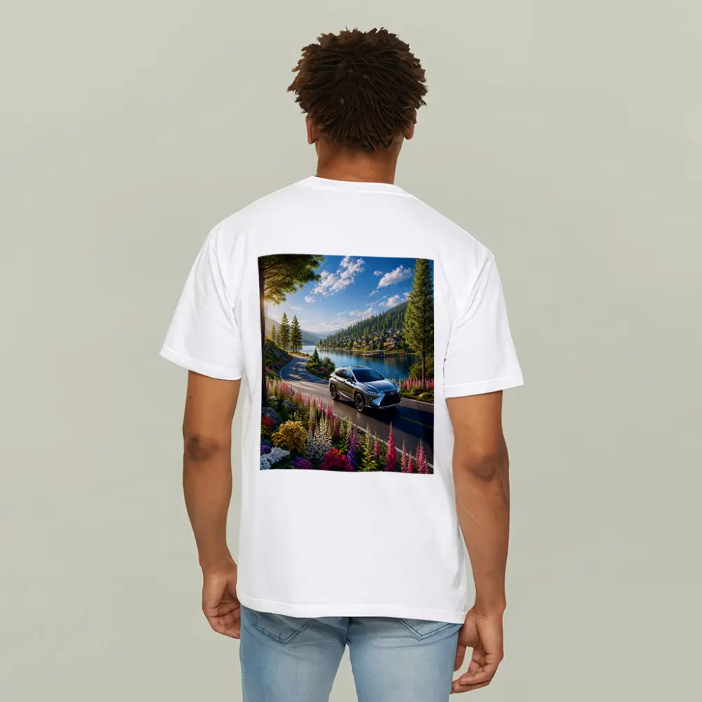 Lexus RX Lakeside Road Sunny Mountain Drive – T-Shirts