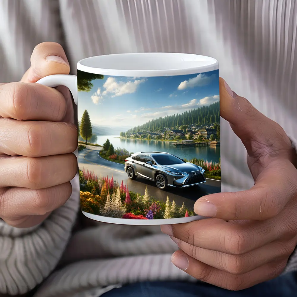Lexus RX SUV Lakeside Road Scenic Drive – Mugs