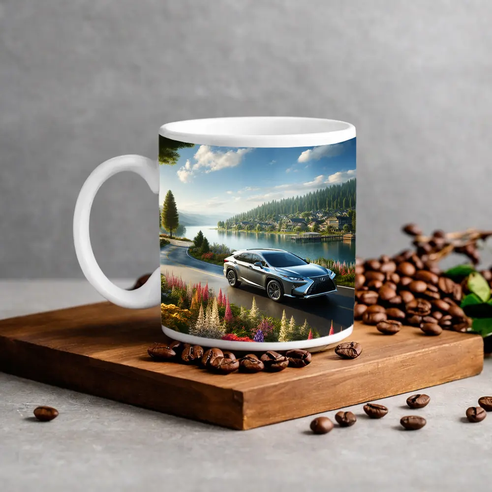 Lexus RX SUV Lakeside Road Scenic Drive – Mugs