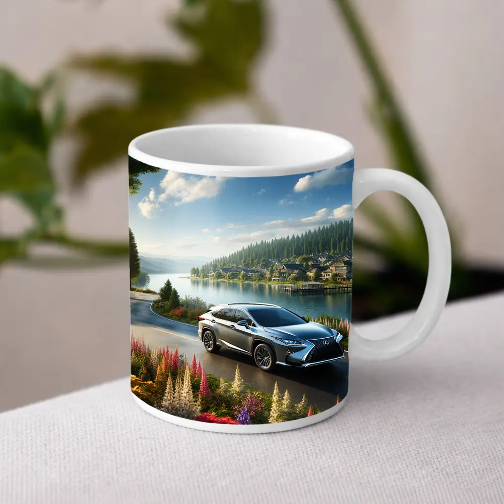 Lexus RX SUV Lakeside Road Scenic Drive – Mugs