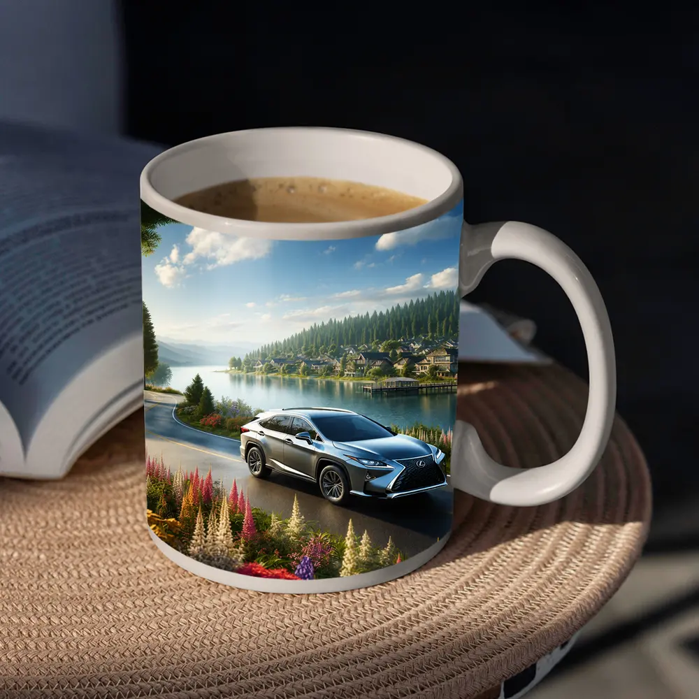 Lexus RX SUV Lakeside Road Scenic Drive – Mugs