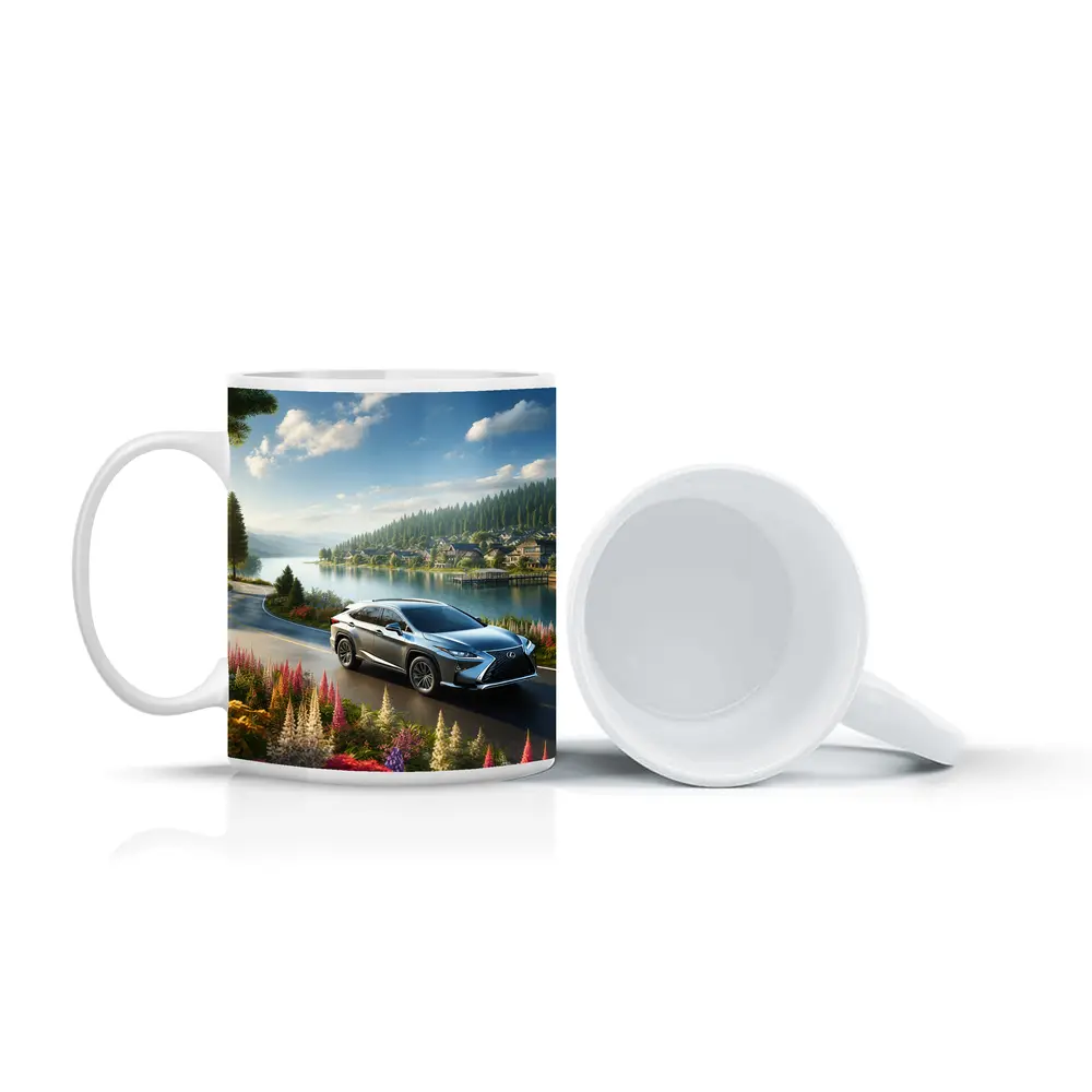 Lexus RX SUV Lakeside Road Scenic Drive – Mugs
