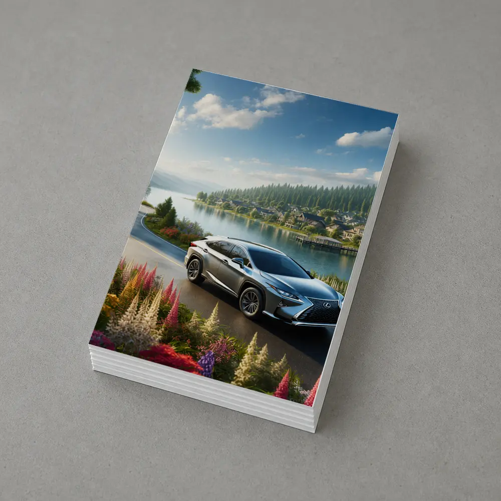 Lexus RX SUV Lakeside Road Scenic Drive – Postcards