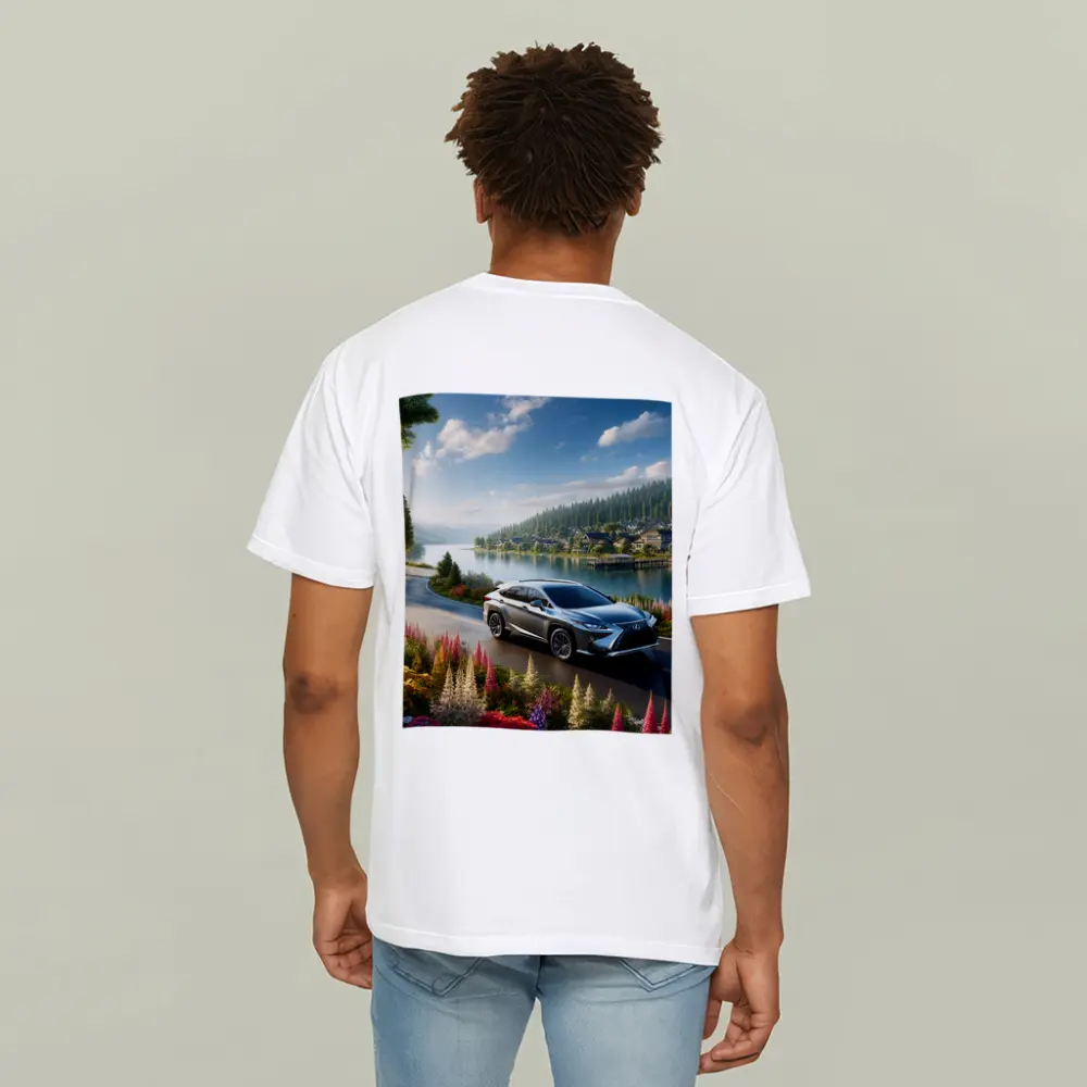 Lexus RX SUV Lakeside Road Scenic Drive – T-Shirts