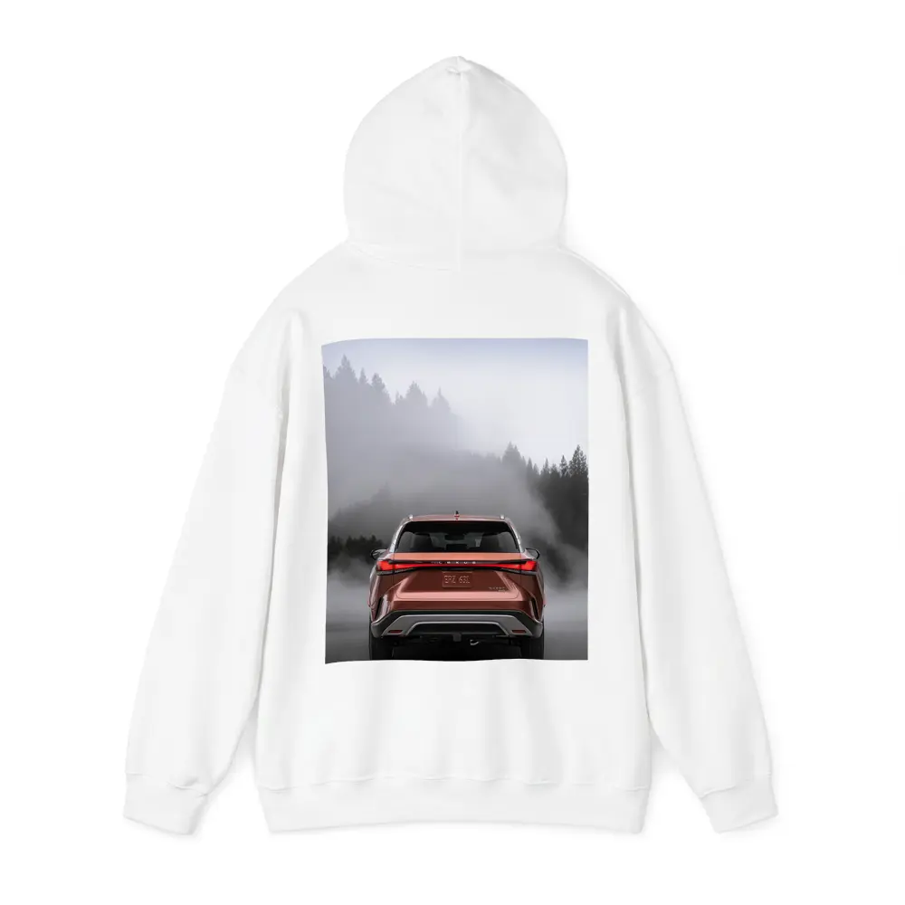 Lexus RX Rear View Misty Forest – Hoodies