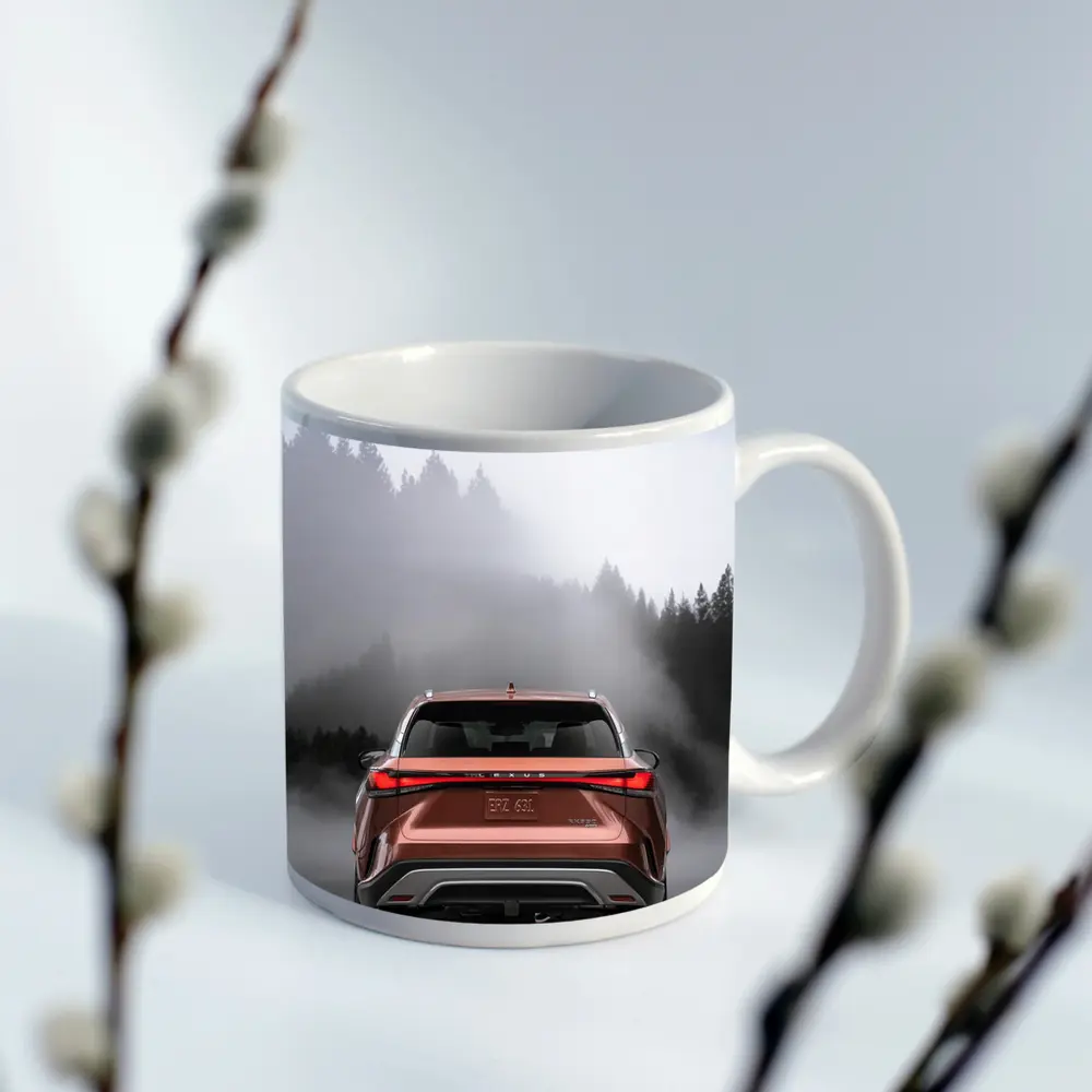 Lexus RX Rear View Misty Forest – Mugs