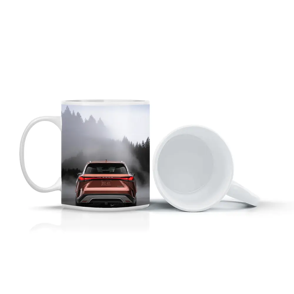 Lexus RX Rear View Misty Forest – Mugs