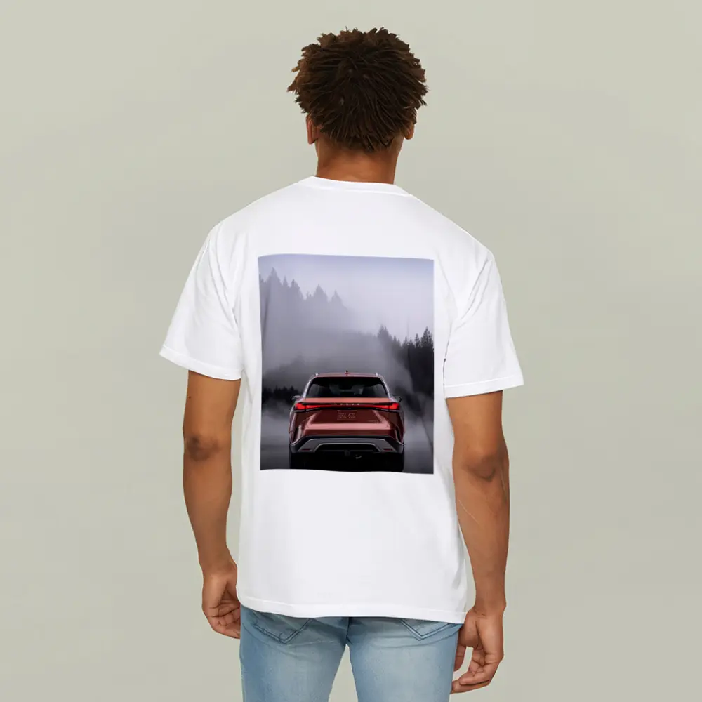 Lexus RX Rear View Misty Forest – T-Shirts