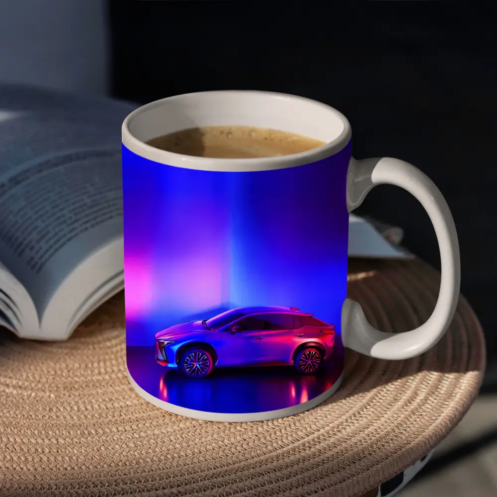 Lexus RZ Concept Car Neon Studio – Mugs