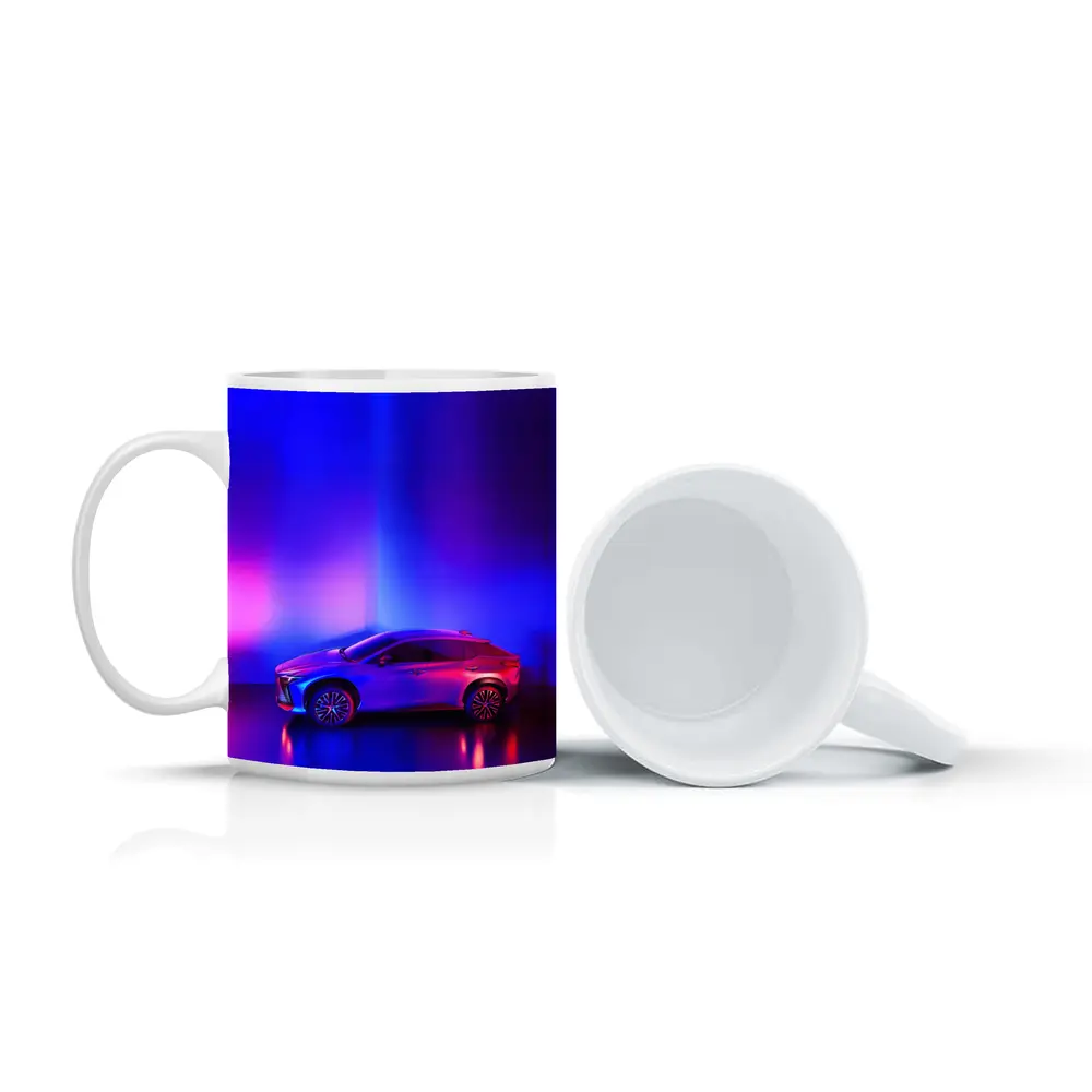 Lexus RZ Concept Car Neon Studio – Mugs