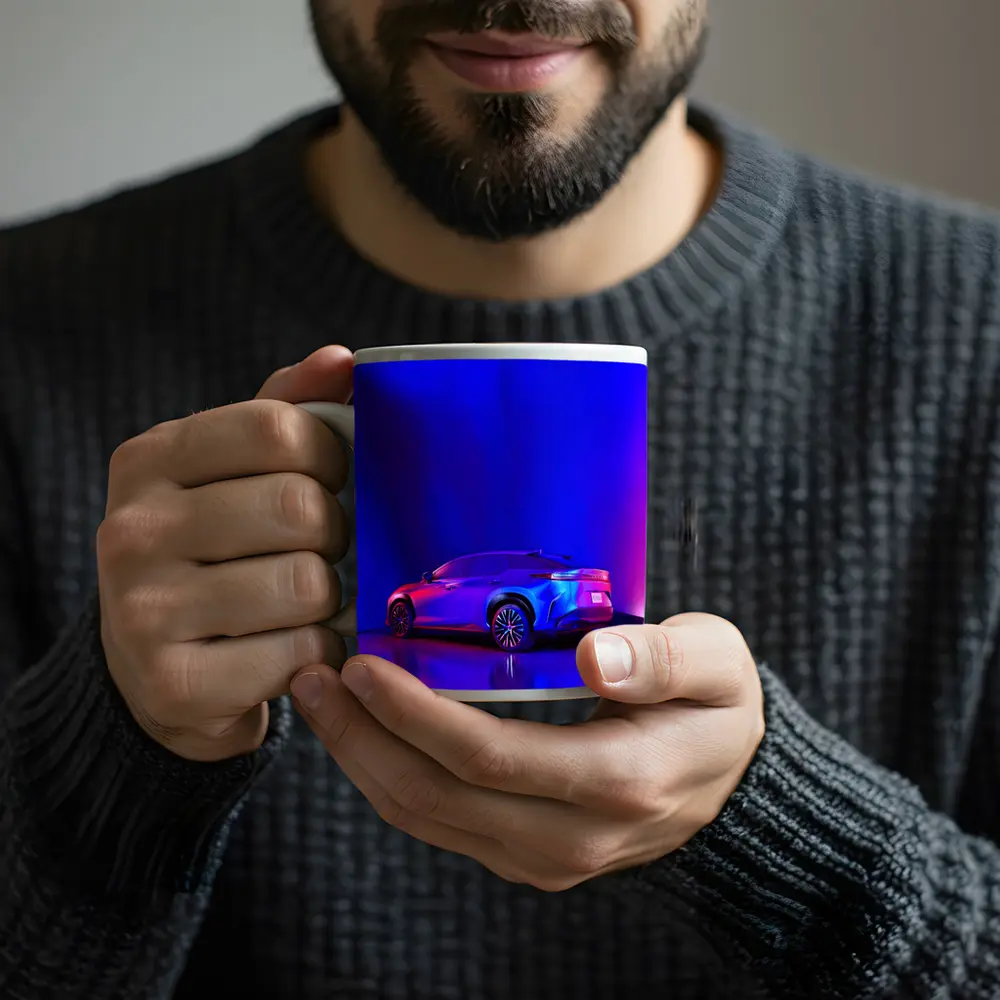 Lexus RZ Blue Neon Studio Light – Mugs
