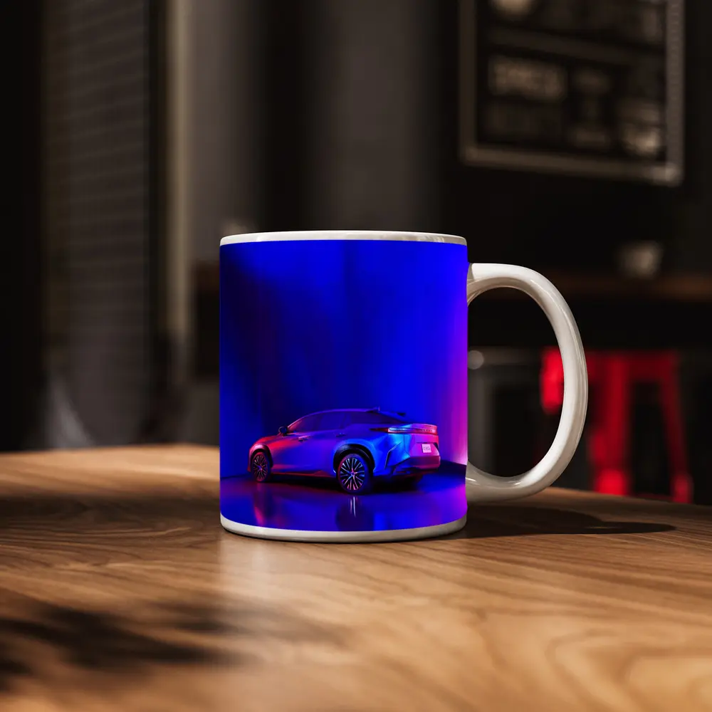 Lexus RZ Blue Neon Studio Light – Mugs