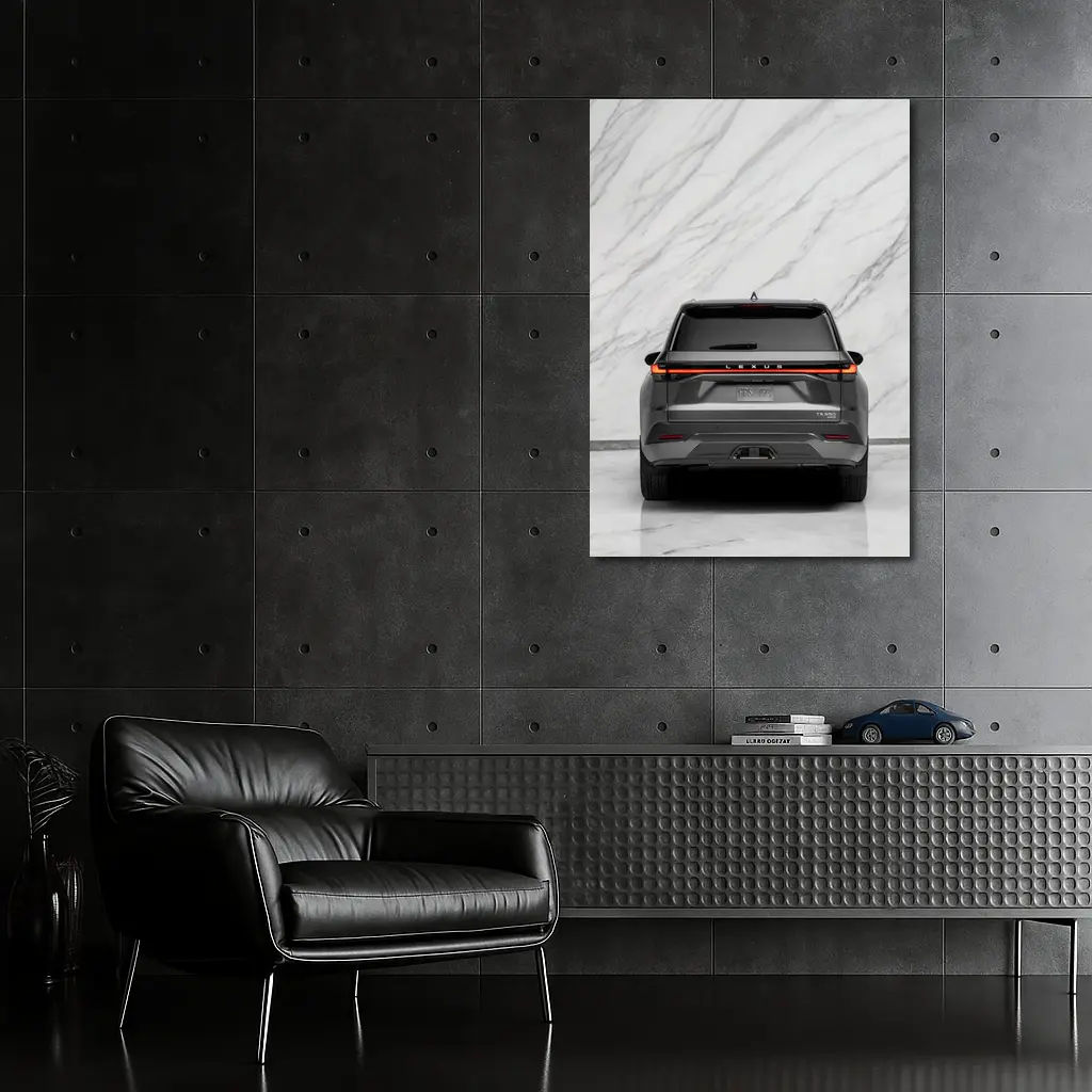 Lexus TX350 SUV Rear Marble Studio – Wall Art