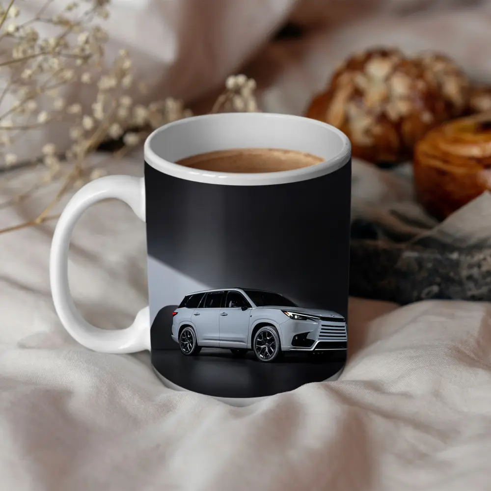 Lexus TX SUV Dark Studio Background – Mugs