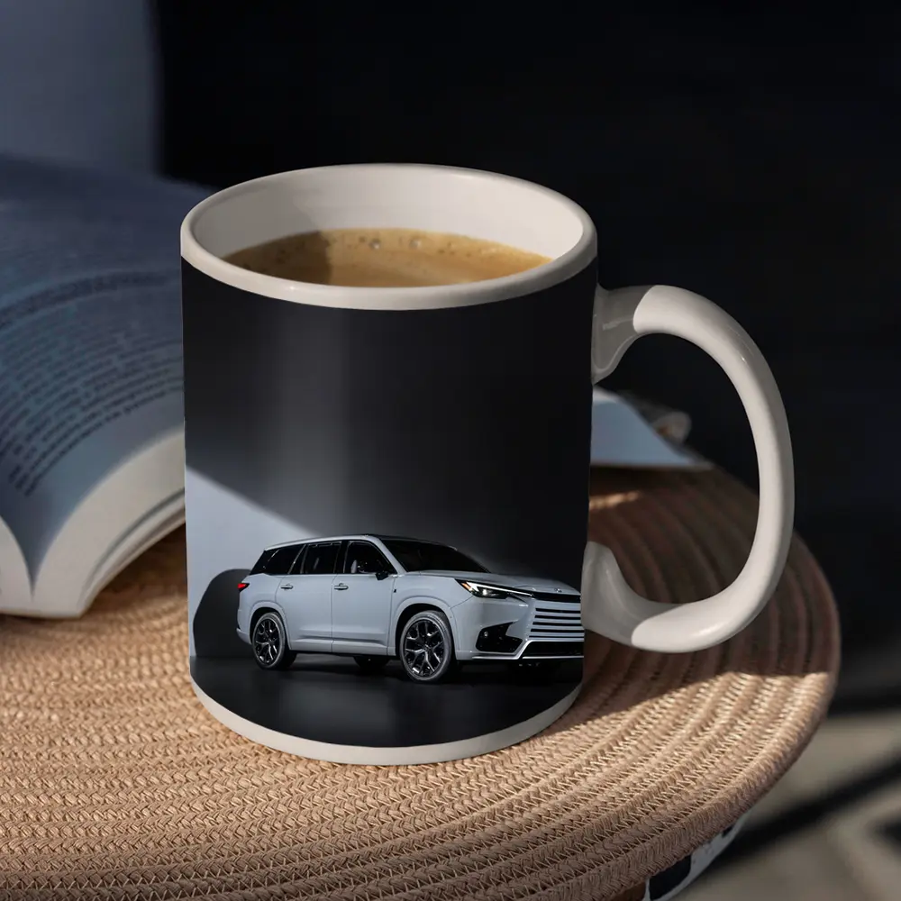 Lexus TX SUV Dark Studio Background – Mugs