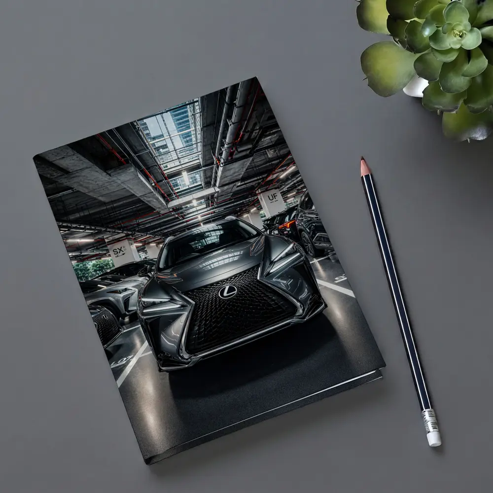 Lexus UX Compact SUV Urban Parking Garage – Notebooks