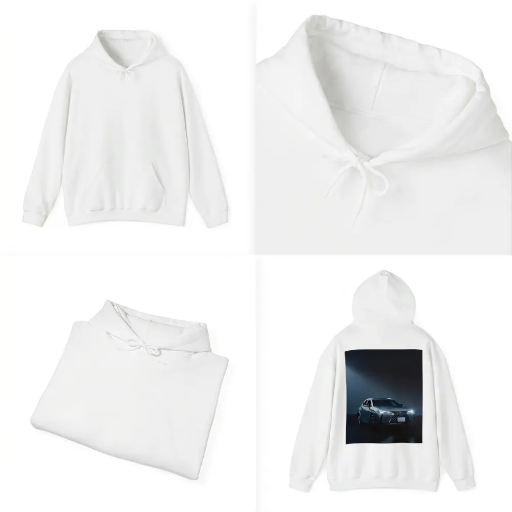 Lexus UX Gray SUV Dark Studio – Hoodies