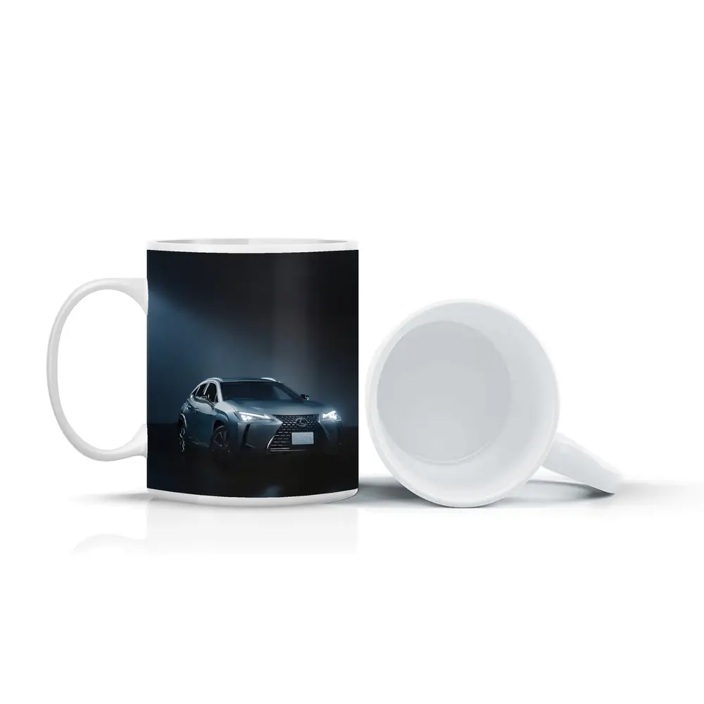Lexus UX Gray SUV Dark Studio – Mugs