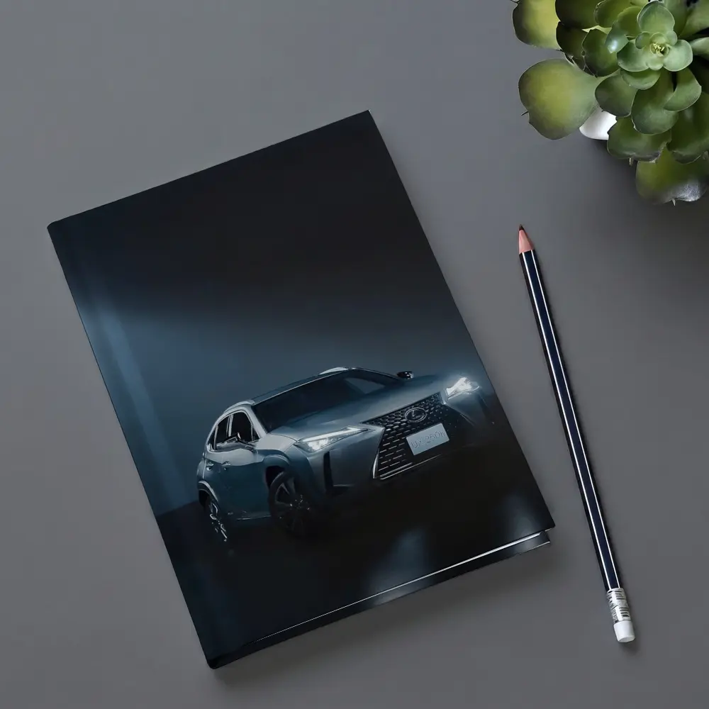 Lexus UX Gray SUV Dark Studio – Notebooks