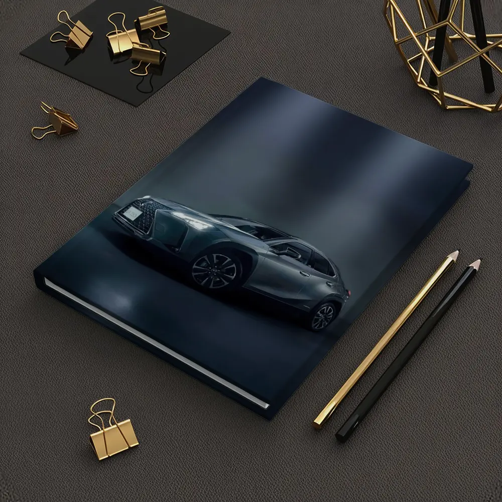 Lexus UX Gray Studio Dark Background – Notebooks
