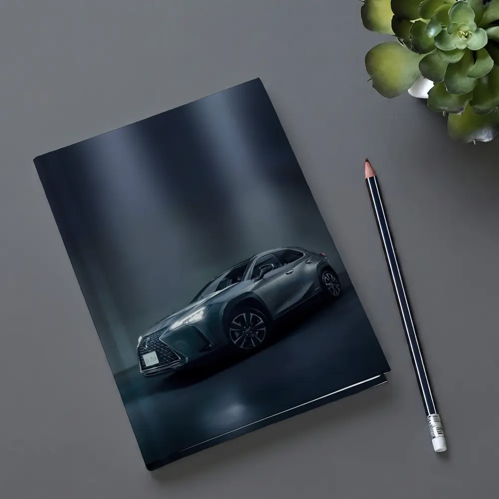 Lexus UX Gray Studio Dark Background – Notebooks