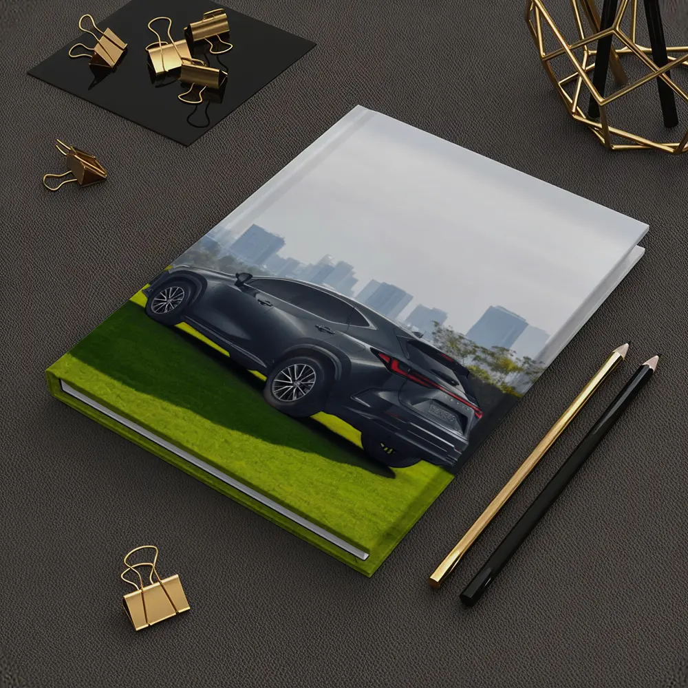 Lexus NX Dark Gray SUV City Skyline – Notebooks