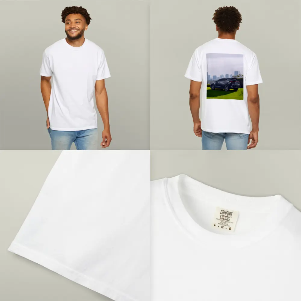 Lexus NX Dark Gray SUV City Skyline – T-Shirts