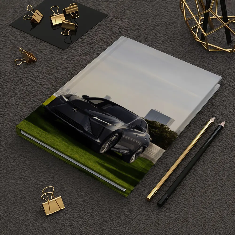 Lexus RZ Dark Gray SUV City Backdrop – Notebooks