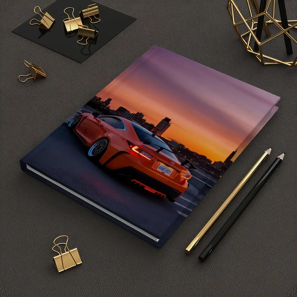 Lexus RC F Orange Coupe City Sunset – Notebooks