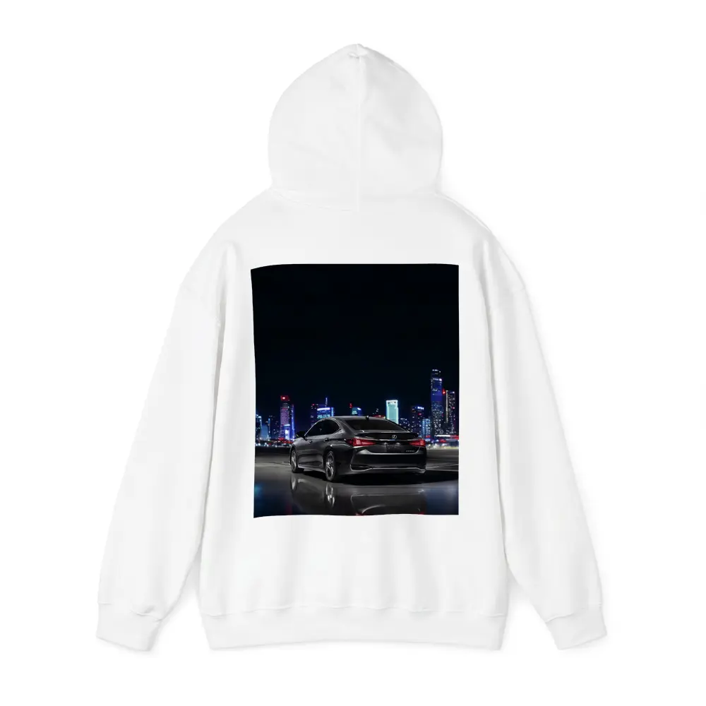 Lexus ES Black Sedan City Night – Hoodies
