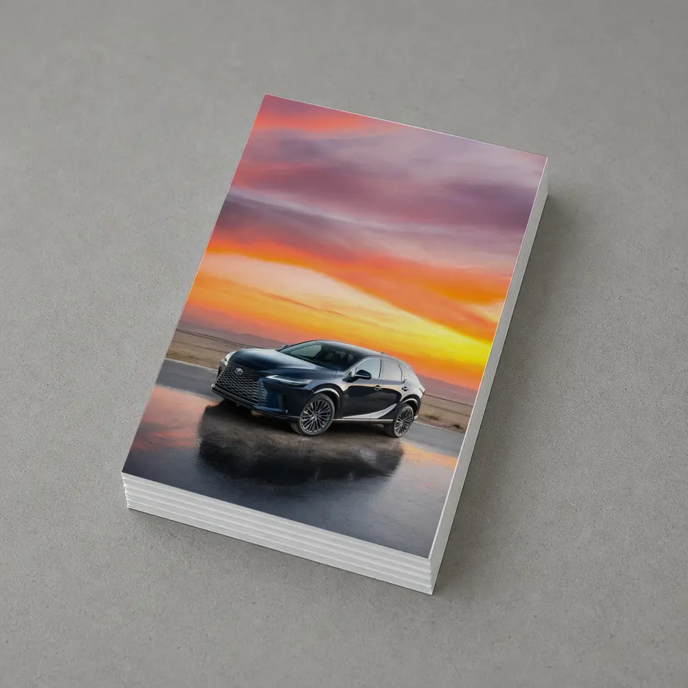Lexus RX Sunset Sky Dark Blue – Postcards