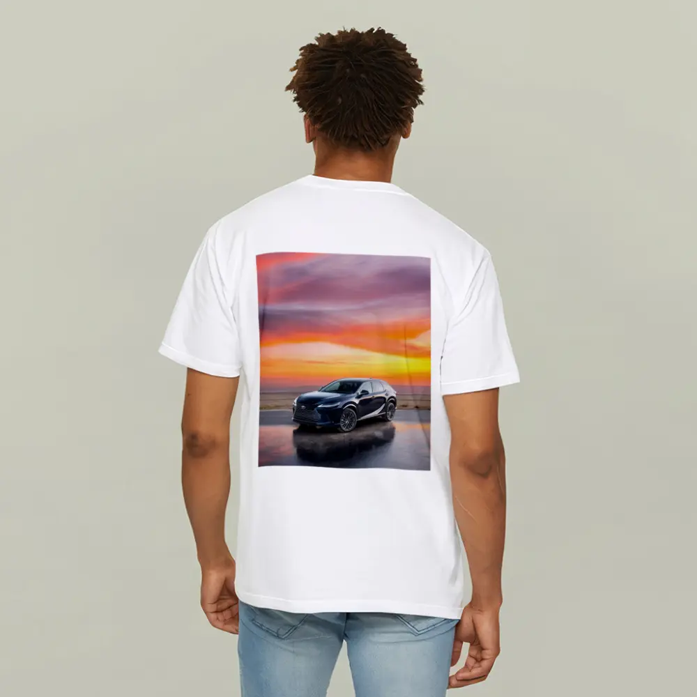Lexus RX Sunset Sky Dark Blue – T-Shirts