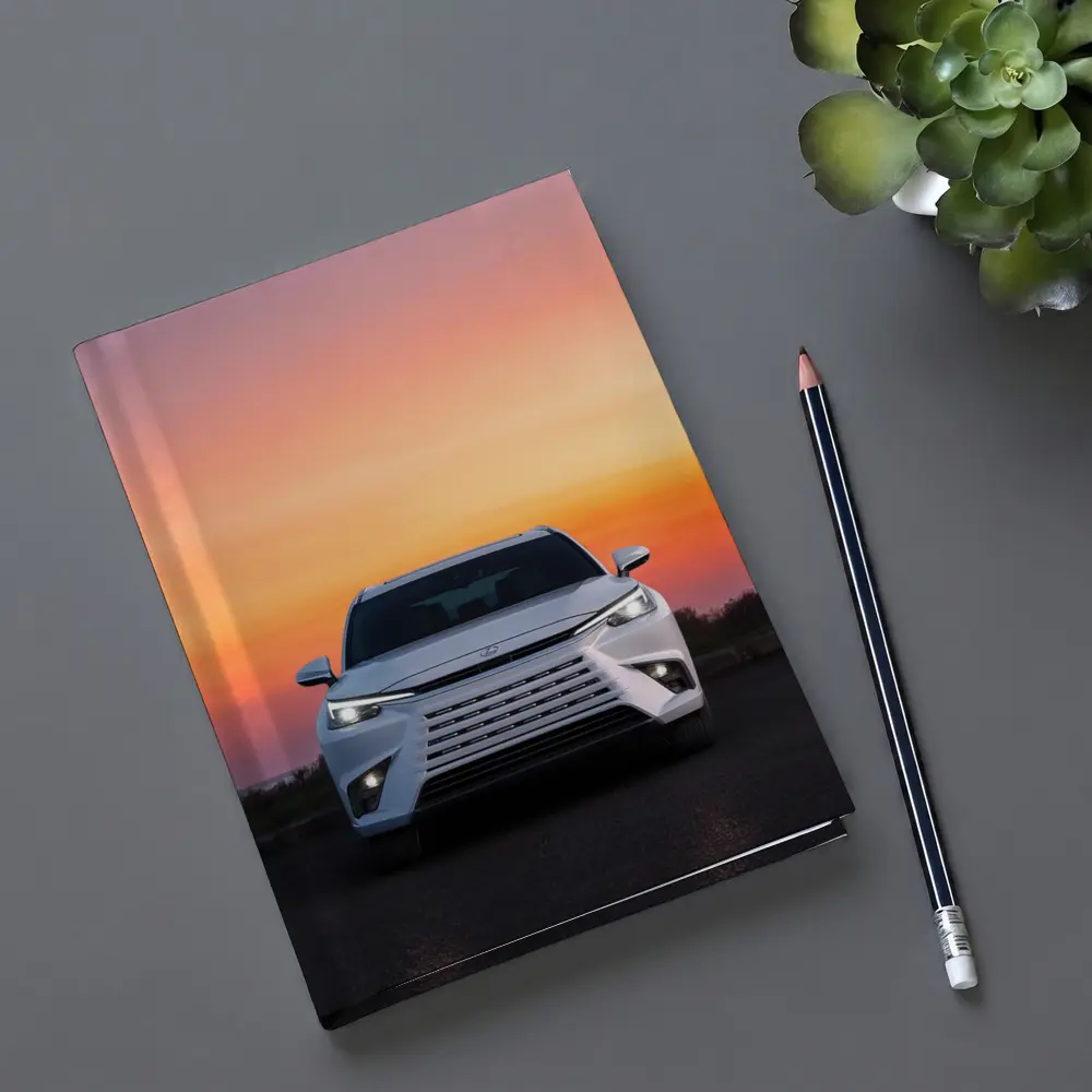 Lexus UX White SUV Sunset Sky – Notebooks