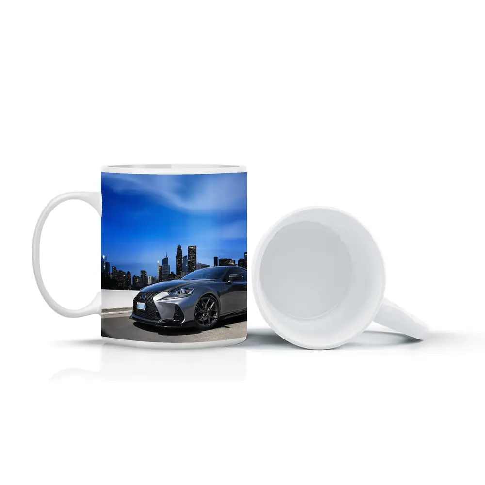 Lexus IS City Skyline Gray Sport Sedan – Mugs