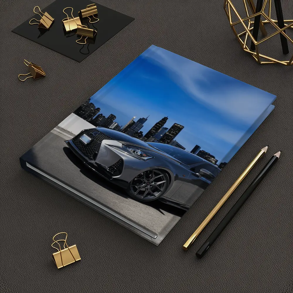Lexus IS City Skyline Gray Sport Sedan – Notebooks