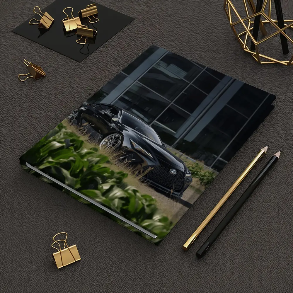 Black Lexus IS Parked Near Glass Building – Notebooks