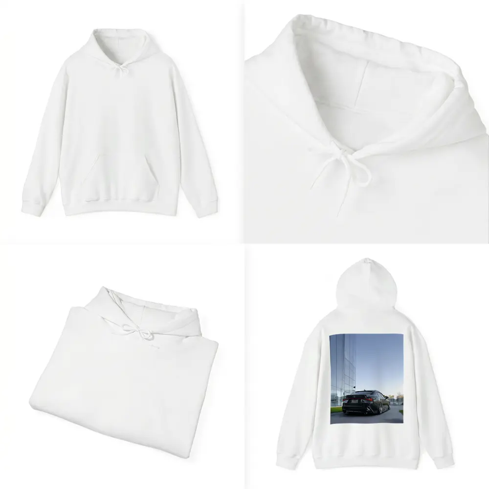 Lexus IS Blacked Out Glass Building Street – Hoodies