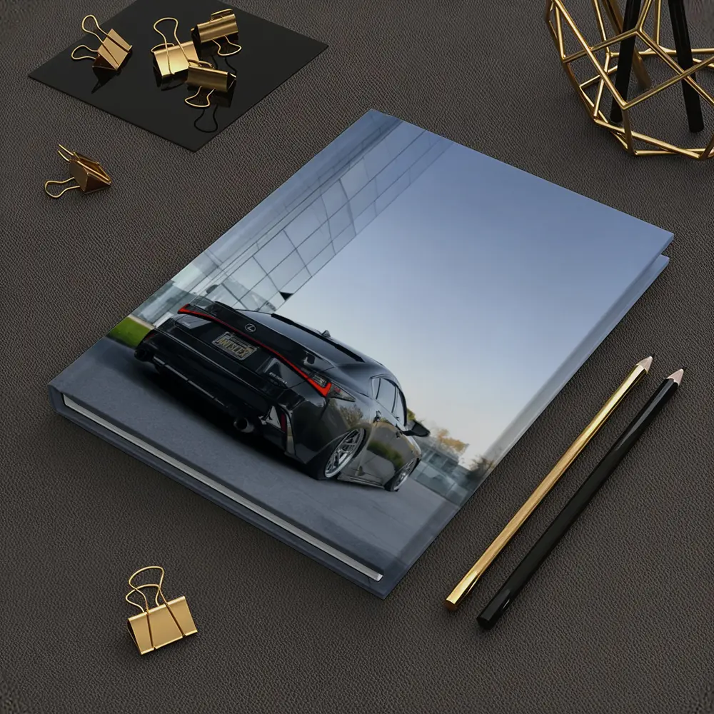 Lexus IS Blacked Out Glass Building Street – Notebooks