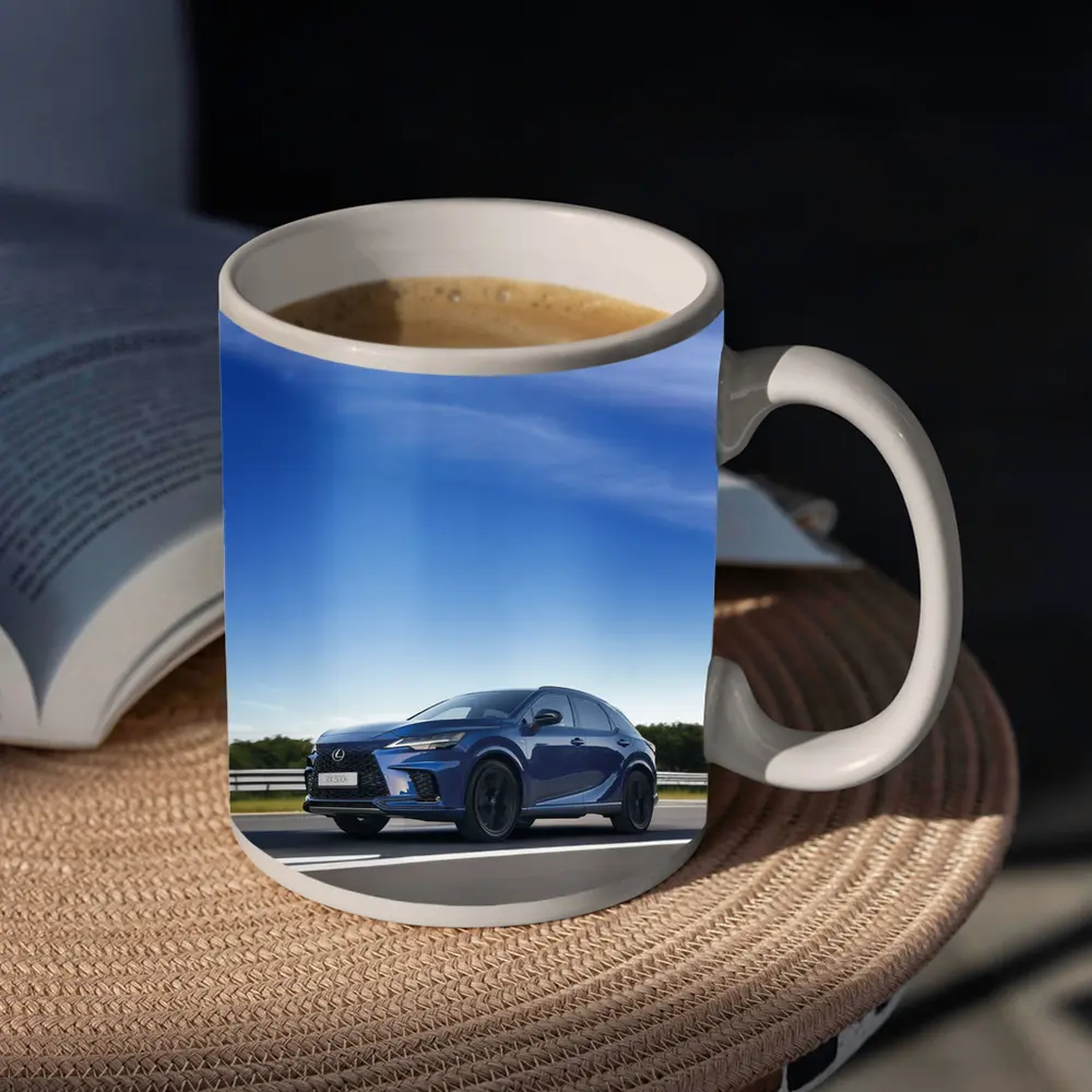 Lexus RX Blue SUV Highway Drive – Mugs