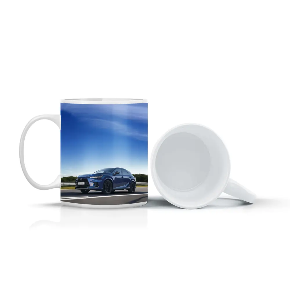 Lexus RX Blue SUV Highway Drive – Mugs