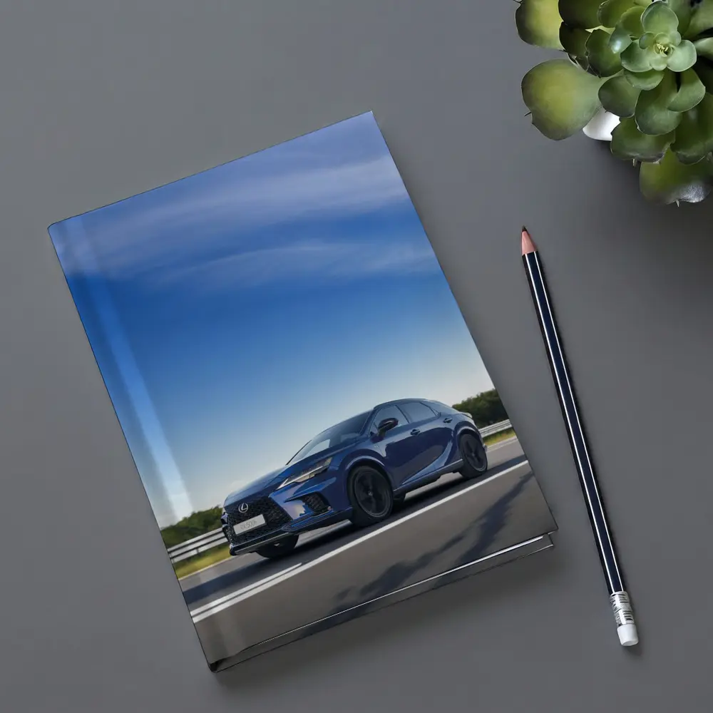 Lexus RX Blue SUV Highway Drive – Notebooks