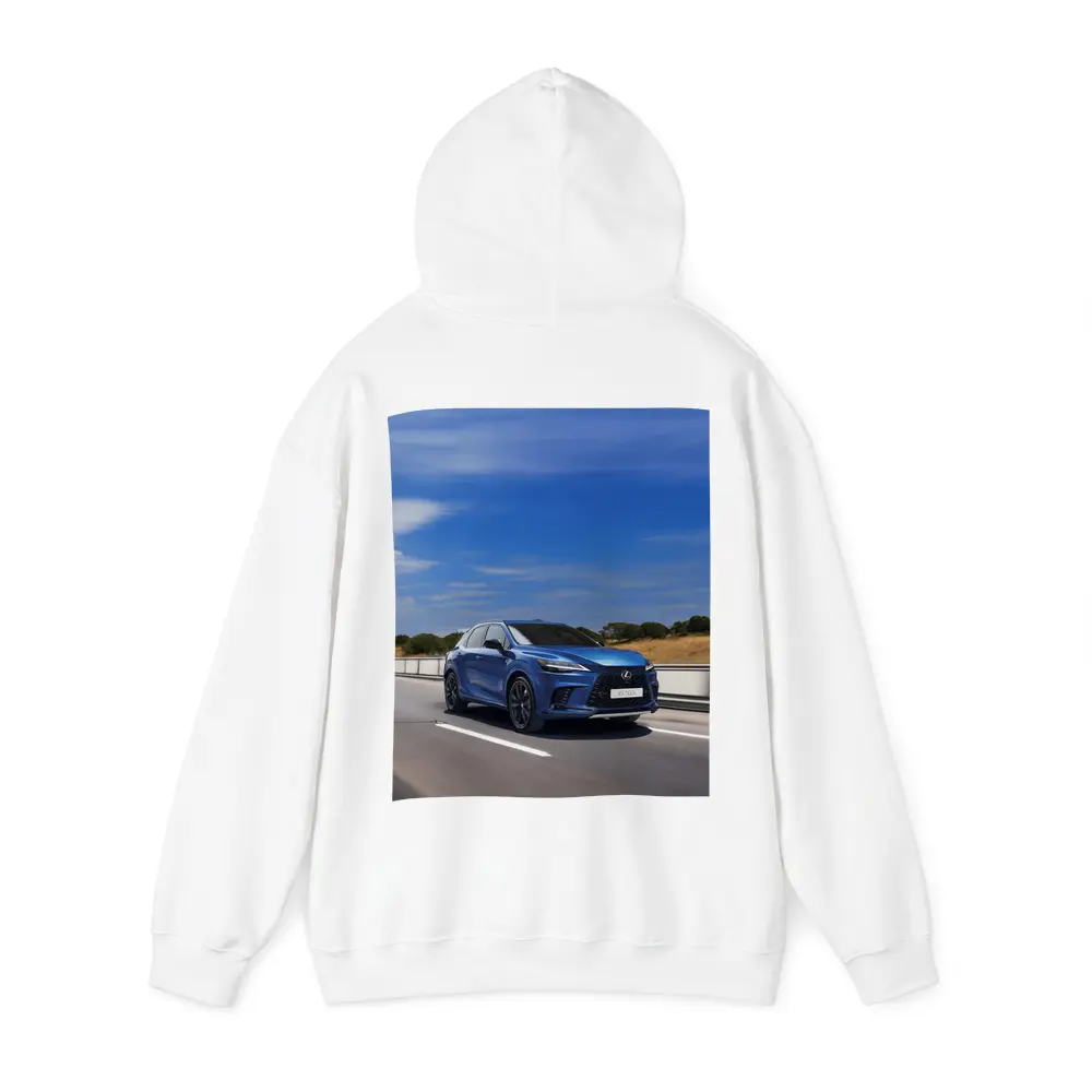 Lexus RX Blue SUV Highway Drive – Hoodies