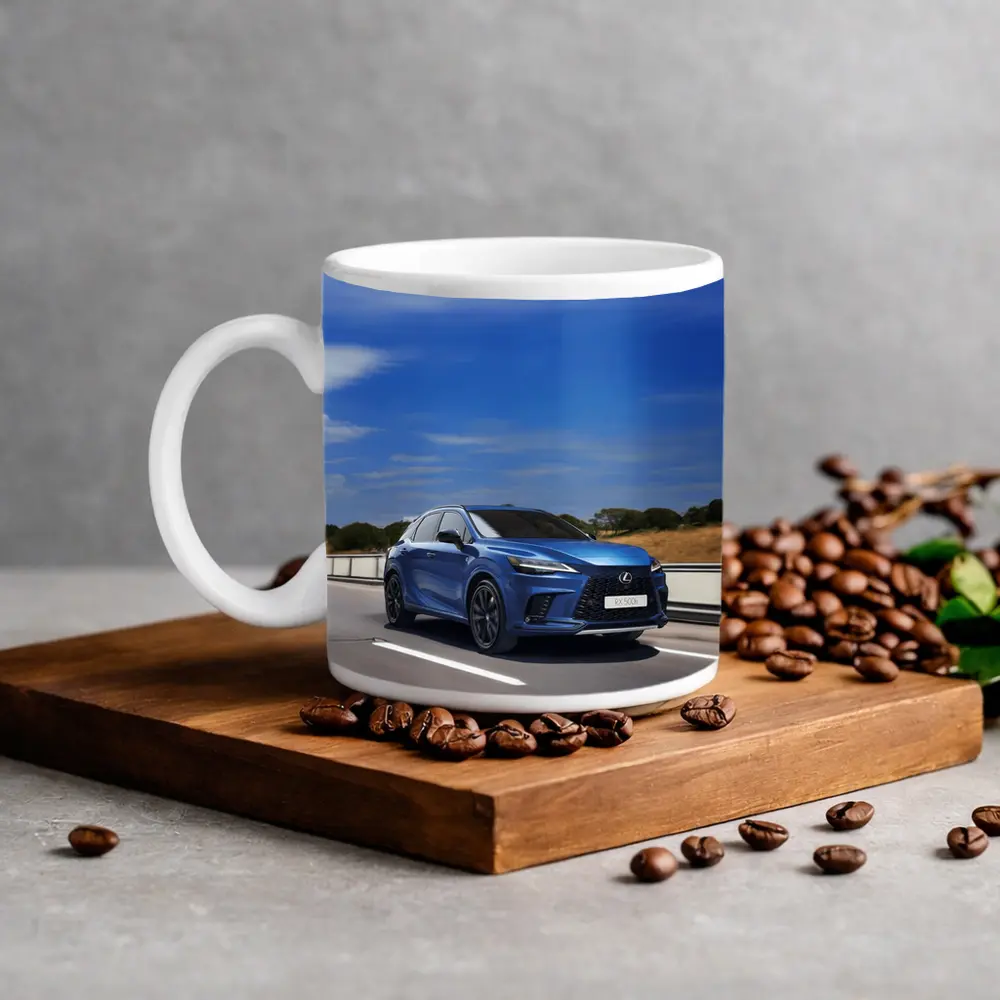 Lexus RX Blue SUV Highway Drive – Mugs