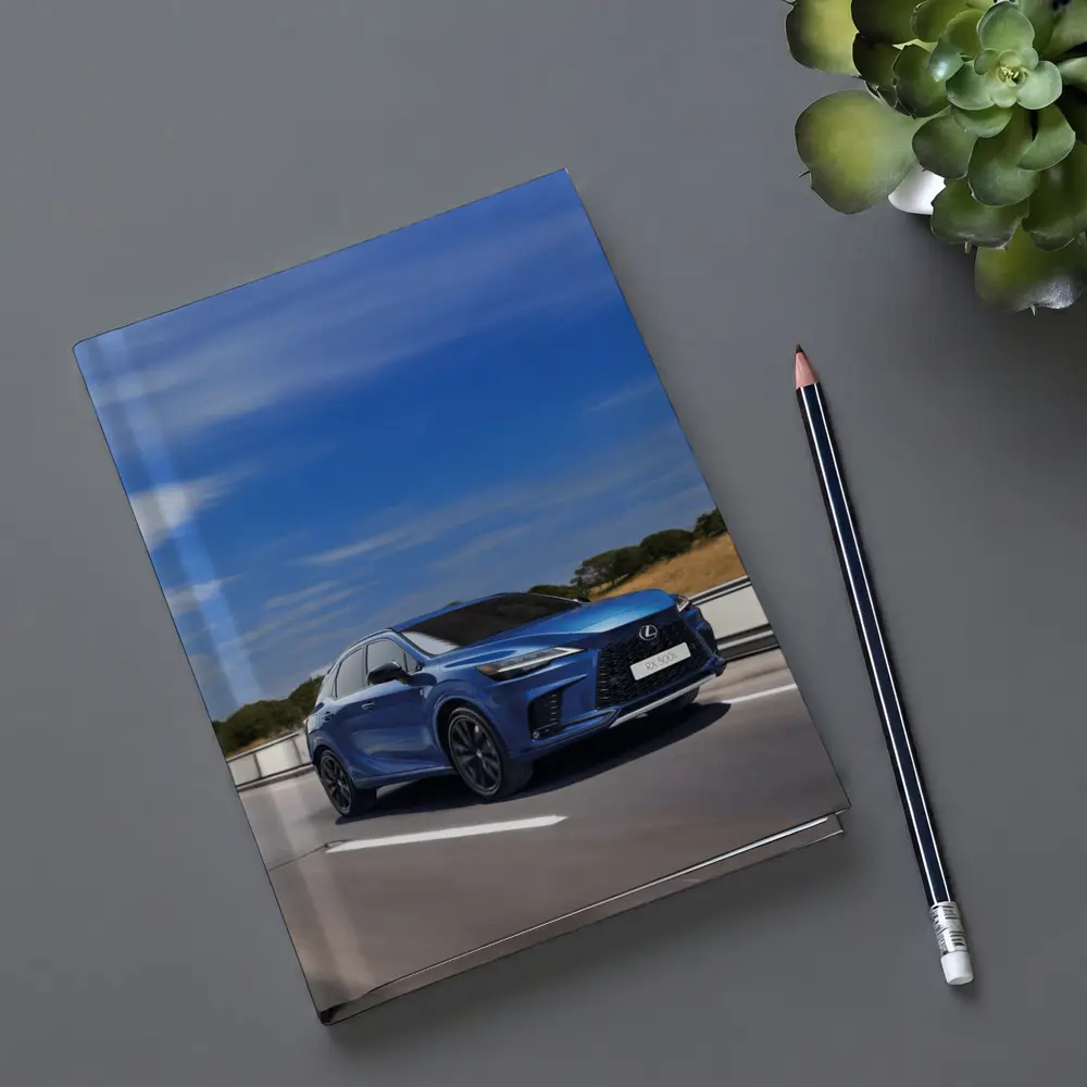 Lexus RX Blue SUV Highway Drive – Notebooks