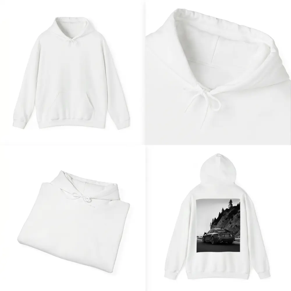 Lexus IS F Sport Black White Mountain Road – Hoodies