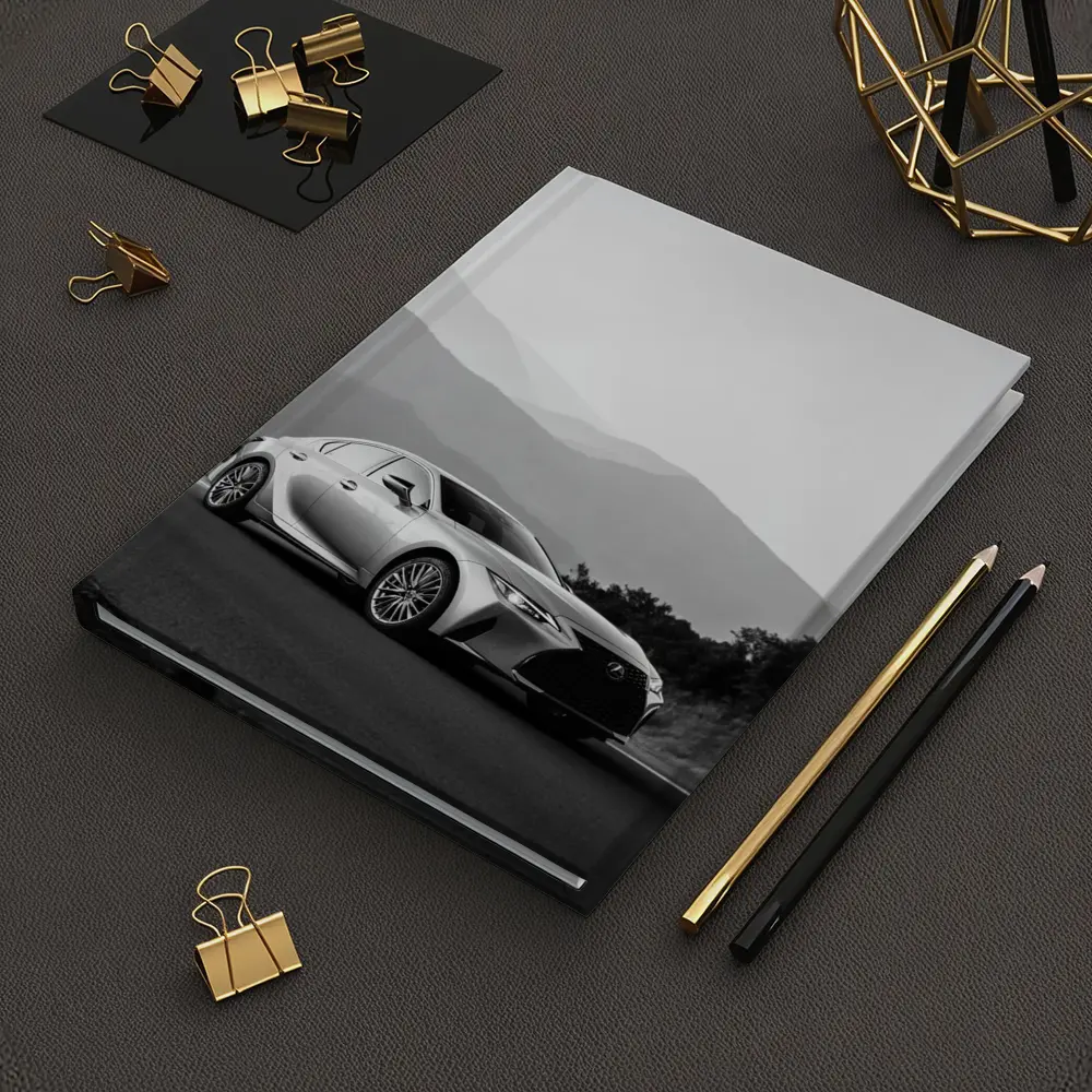 Lexus IS Silver Sedan Mountain Road – Notebooks